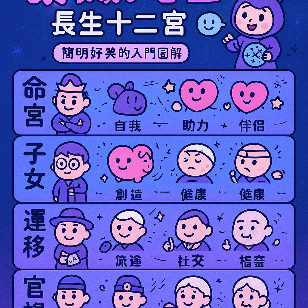 拆解十二宮旺衰